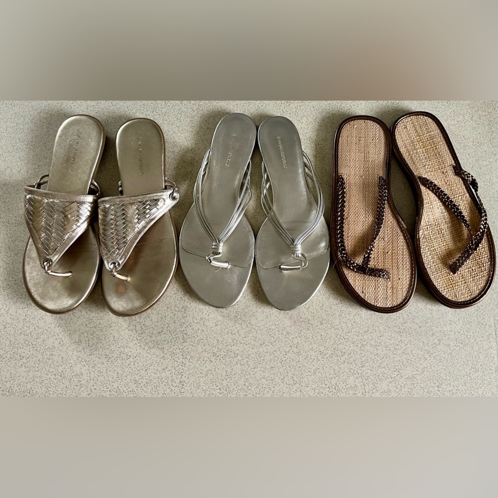 Bundle of 3 slippers